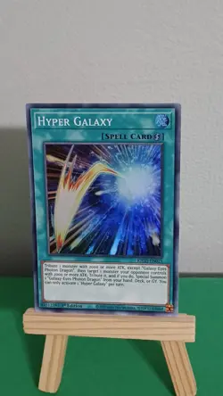 Yugioh Hyper Galaxy Spell Card KICO-EN021 Super Rare King's Court - Image 3