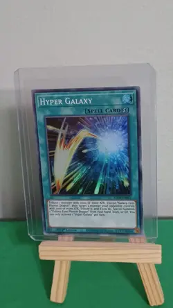 Yugioh Hyper Galaxy Spell Card KICO-EN021 Super Rare King's Court - Image 5