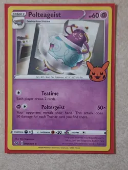 Polteageist Pokemon Trading Card Game 090/202 Trick or Trade Booster Regular - Image 1