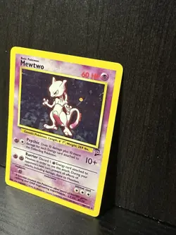 Pokemon TCG Mewtwo Promo Card And Mewtwo BS2 Holo Rare Unlimited WOTC Lot Of 2 - Image 3
