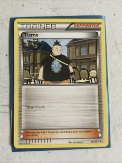 Pokemon TCG Card 2014 XY Trainer Kit Bisharp Wigglytuff - Tierno 26/30 - Image 1