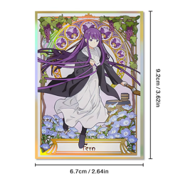 120PCS Anime Card Sleeves for TCG/PKM/MGT Trading Cards - 67x92mm Protectors - Image 3