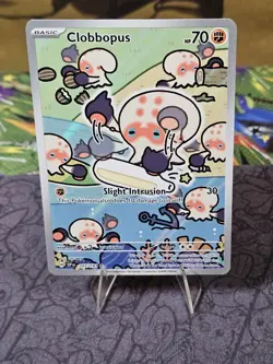 Pokemon TCG Clobbopus 207/191 Surging Sparks Illustration Rare Holo Card NM - Image 2