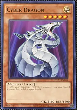 Cyber Dragon EGO1-EN009 Egyptian God Deck: Obelisk the Tormentor Yugioh Card - Image 1