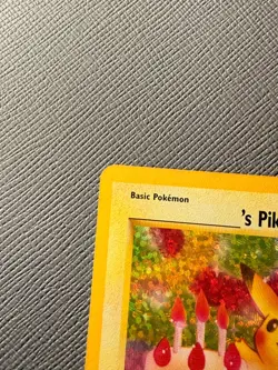 Pokemon Pikachu TCG Birthday Celebrations Holo Rare Card #24 NM/Mint Pack - Image 2