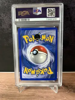 Pokemon 2002 Hole Punch Card - Expedition HOPPIP - Matte PSA 9 Low Pop - Image 2