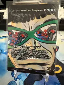 MTG Magic *FOIL* Spider-Man Doc Ock, Armed and Dangerous Mythic #0010 - Image 1