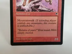 MTG Canyon Wildcat Tempest Regular Common Magic - Image 3