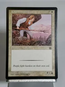 MTG Volunteer Militia Portal Second Age Regular Common - Image 1