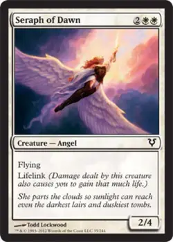 Seraph of Dawn - Light Play MTG Avacyn Restored - Image 1