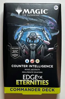 EOE Edge of Eternities MTG Commander Deck Counter Intelligence Magic Gathering - Image 1