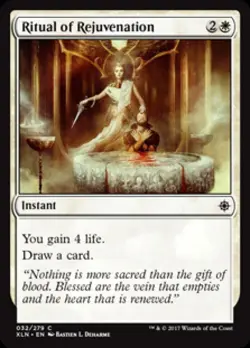 Ritual of Rejuvenation - Light Play MTG Ixalan - Image 1