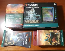 MAGIC THE GATHERING MTG LORD OF THE RINGS TALES OF MIDDLE EARTH SEALED BUNDLE!!! - Image 2
