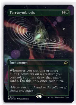 MTG FOIL Terrasymbiosis (Borderless) R 312 NM - Image 1