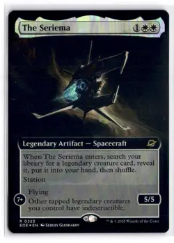 MTG FOIL The Seriema (Extended Art) R 323 NM - Image 1