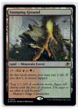 MTG FOIL Stomping Ground R 258 NM - Image 1