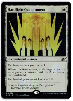 MTG FOIL Hardlight Containment R 20 NM - Image 1