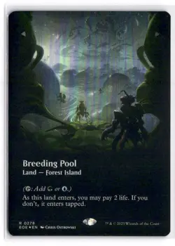 MTG FOIL Breeding Pool (Borderless) R 278 NM - Image 1