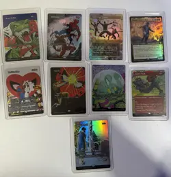 2025 Foil Marvel's Spider-Man MTG Lot of 69 FOIL cards - Image 4