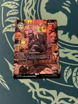 Clever Impersonator 0008 Borderless Foil Marvel Universe Eternal MAR SPM MTG - Image 1