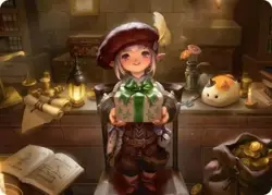 MTG Tataru Taru Art Card [FINAL FANTASY Art Series] Near Mint Magic - Image 1