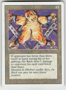 MTG The Rack U Revised Edition 370 LP - Image 1