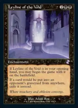 MTG - Leyline of the Void (Timeshifted) [Time Spiral Remastered] - Image 1