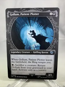 MTG Lord Of The Rings: Tales Of Middle Earth NON Foil Golem, Patient Plotter 309 - Image 1