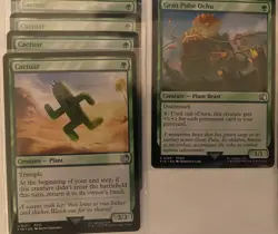 MTG FINAL FANTASY FIN - Mono Green Bird Chocobo Landfall Combo Deck - Image 3