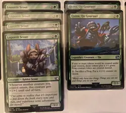 MTG FINAL FANTASY FIN - Mono Green Bird Chocobo Landfall Combo Deck - Image 4