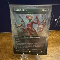 MTG English Magus Sisters - Endurance (Rainbow Foil) NM Foil Secret Lair - Image 1