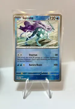 Pokemon TCG Suicune (Poke Ball Pattern) 024/131 Sv: Prismatic Evolutions Holo NM - Image 1