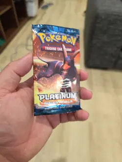 Pokemon Platinum Rising Rivals Booster Pack NEW FACTORY SEALED Houndoom Art 2009 - Image 3