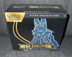 🔥 *SEALED* Pokemon Mega Evolution Lucario Elite Trainer Box (ETB) 🔥 - Image 1