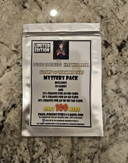 Pokemon GLORY OF TEAM ROCKET, BATTLE PARTNERS & HEAT WAVE Mystery Pack(FUN PACK) - Image 1