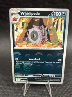 Whirlipede (Poke Ball Pattern) 055/086 Common Holo NM Pokemon SV: Black Bolt - Image 1