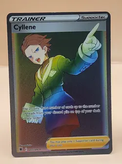 Pokemon TCG - Cyllene Astral Radiance 201/189 Secret Rare Full Art Rainbow Holo - Image 2