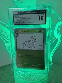 2023 POKEMON SCARLET & VIOLET PROMOS #064/SV-P JOLTEON CGC 10 GEM MINT - Image 1