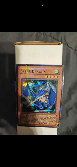 YuGiOh Spear Dragon HL03-EN004 Hobby League Ultra Parallel NM - Image 1