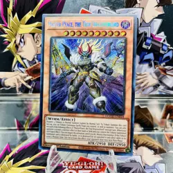 Yugioh Master Peace, the True Dracoverlord DOOD-EN018 Secret Rare Near Mint - Image 1