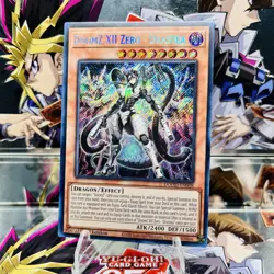 Yugioh DoomZ XII Zero - Drastea DOOD-EN008 Secret Rare 1st Ed Near Mint - Image 1