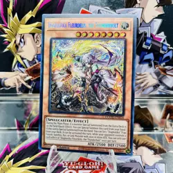 Yugioh Dogmatika Fleurdelis, the Thunderbolt DOOD-EN026 Secret Rare Near Mint - Image 1