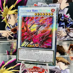 Yugioh Bramble Rose Dragon DOOD-EN039 Starlight Rare 1st Ed Near Mint - Image 1