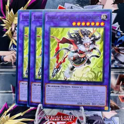 3x Yugioh Playset Chevreuil, Hunting Scout of the Deep Forest DOOD-EN085 Comm NM - Image 1