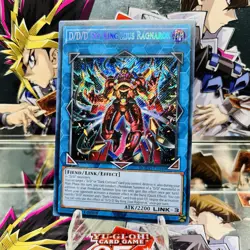 Yugioh D/D/D Sky King Zeus Ragnarok DOOD-EN049 Secret Rare 1st Ed Near Mint - Image 1