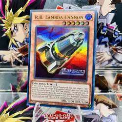 Yugioh R.B. Lambda Cannon DOOD-EN090 Ultra Rare 1st Ed Near Mint - Image 1