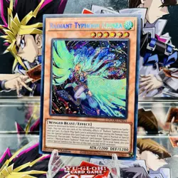 Yugioh Radiant Typhoon Krosea DOOD-EN015 Secret Rare 1st Ed Near Mint - Image 1