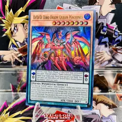 Yugioh D/D/D Zero Doom Queen Machinex DOOD-EN003 Ultra Rare 1st Ed Near Mint - Image 1