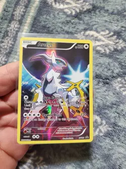 Arceus XY116 - Black Star Promo Full Art Holo Pokemon Card TCG - LP - Image 1