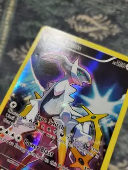 Arceus XY116 - Black Star Promo Full Art Holo Pokemon Card TCG - LP - Image 2